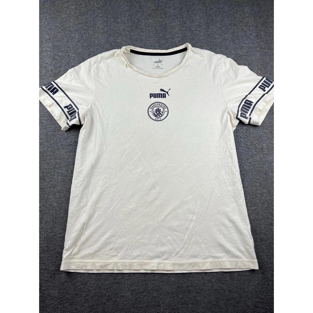 Puma Manchester City T-Shirt‎ Casual Sports Tee Size Large